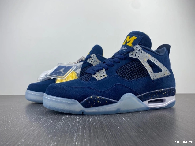 Kicktheory Retro Michigan Air AJ4-1036660 Jordan 4 (PE) 0807